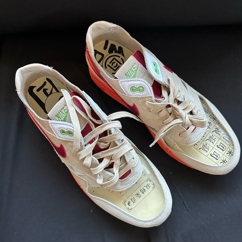 Nike x CLOT Air Max 1 Kiss of Death Men's US size 11